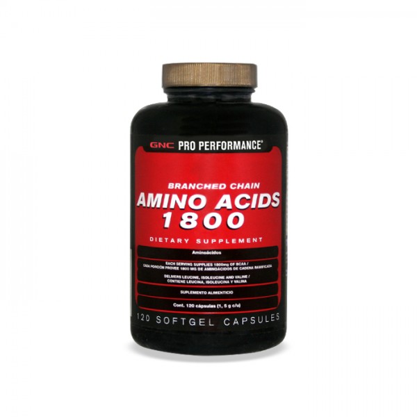 P.P. BCAA 1800 120 Caps GNC
