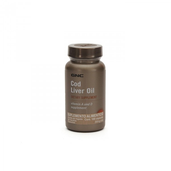 Cod Liver Oil 100 Caps GNC