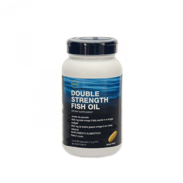 Double Strength Fish Oil 90 Caps GNC