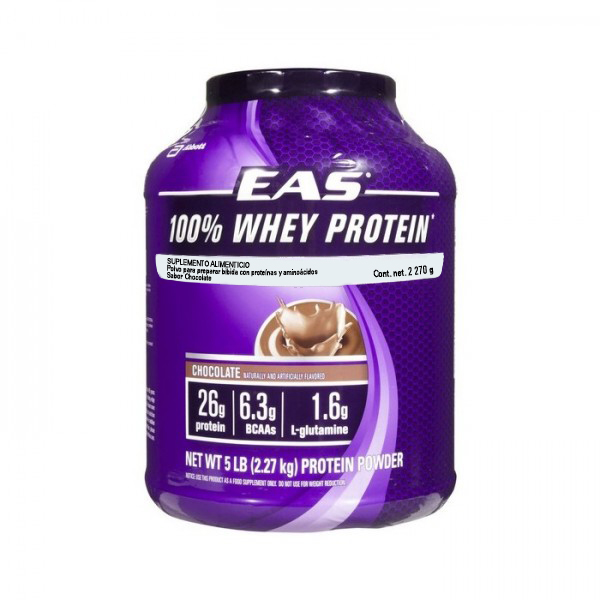 EAS 100% Whey Protein Choc 5 Lbs - GNC
